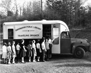 Bookmobile 1950s