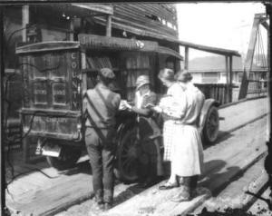 Jefferson County Free Library Bookmobile early 1900s